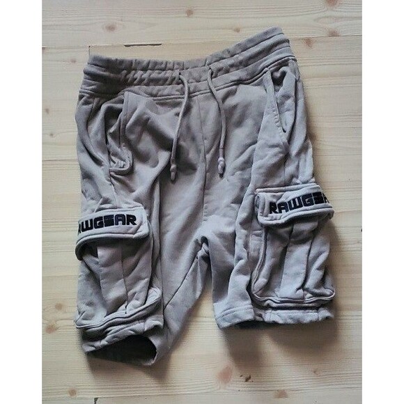 Men’s Rawgear Khaki Cargo Shorts Size M - Picture 1 of 5